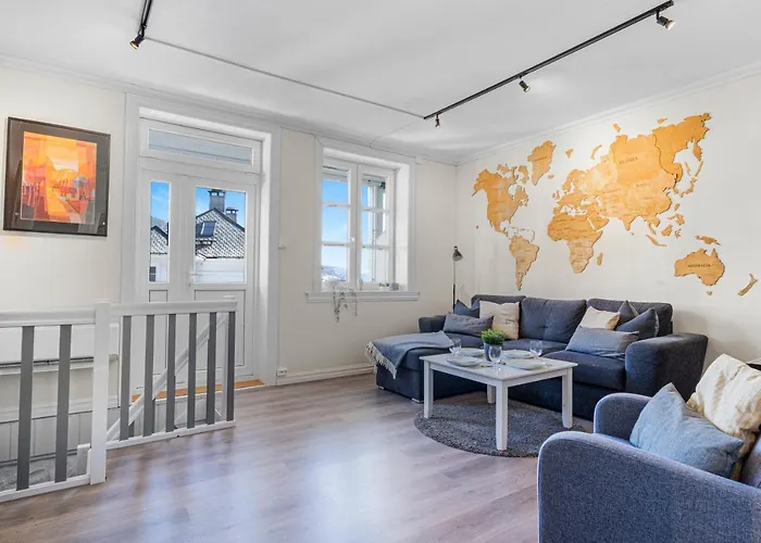 Апартаменты Big W/ A View And Parking Берген