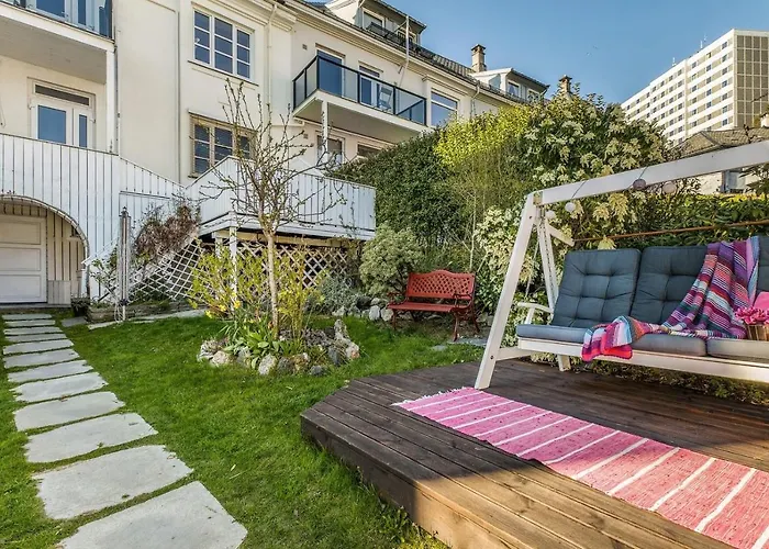 Big W/ A View And Parking Апартаменты Берген